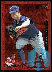 Kyle Crockett Cleveland Indians 2014 Topps Update Red Foil #US-121